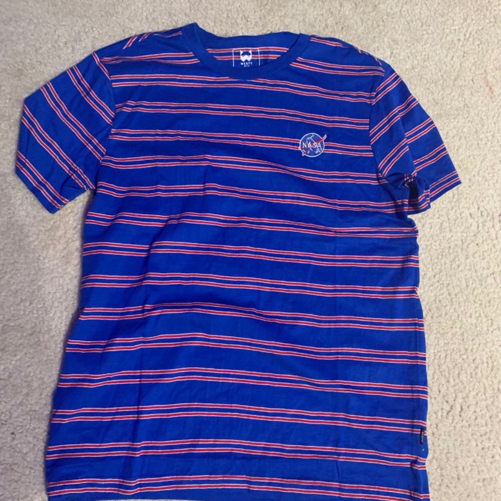 blue nasa shirt